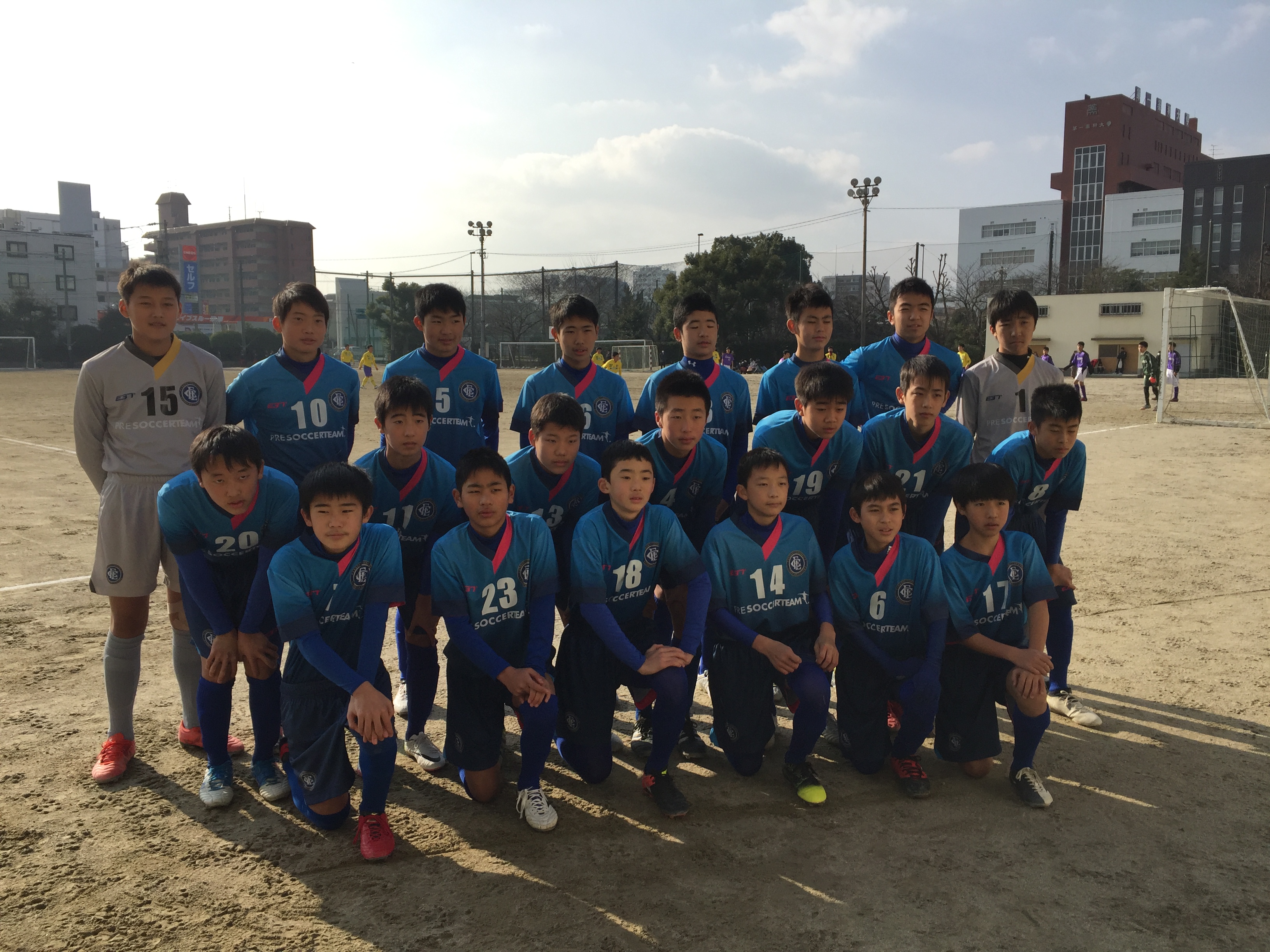 17年度 U 15 福岡県ユース U 15 サッカーリーグ 開幕 レアッシ福岡フットボールクラブ