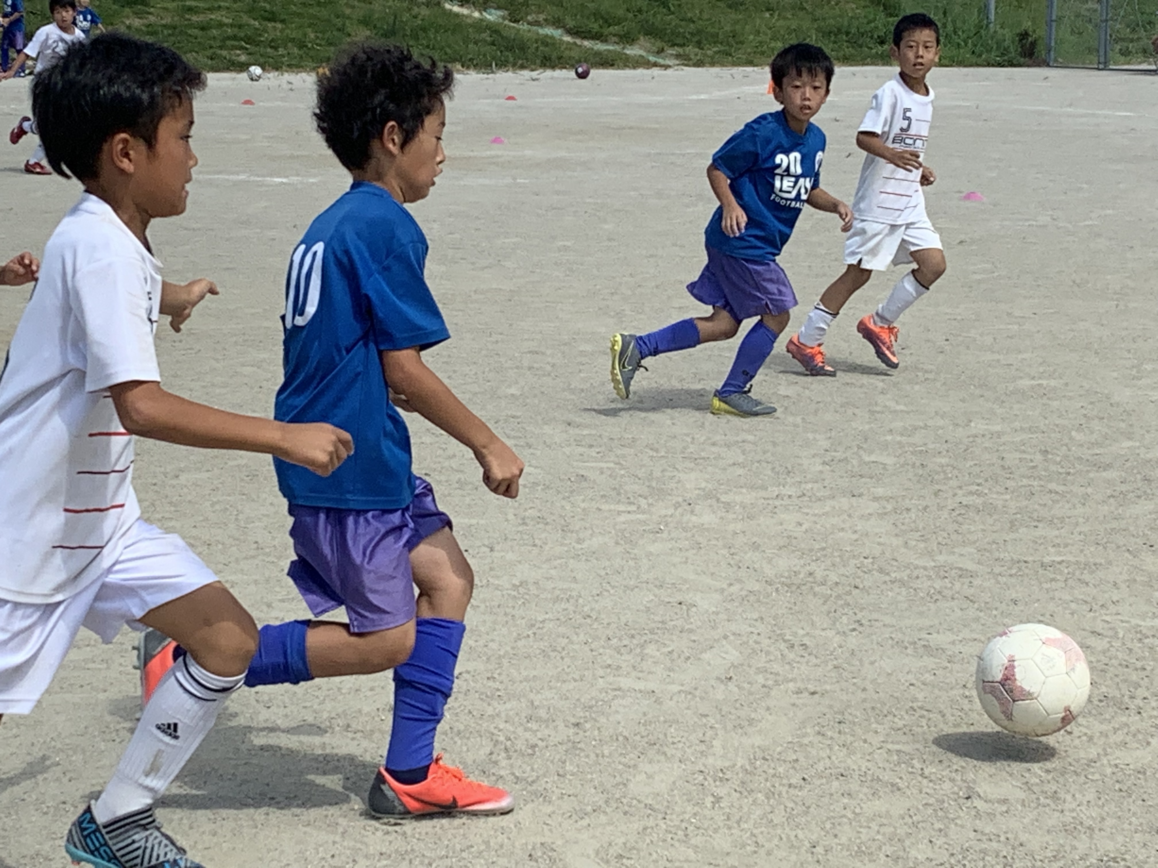 U9 8trm Vs 龍南 練習でやったことを試合で発揮できるようにしていこう レアッシ福岡fc